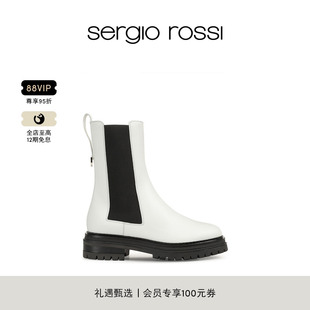 SR女鞋 JOAN系列厚底短靴切尔西靴踝靴女 Rossi Sergio