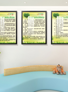 心理辅导室挂图咨询室规章制度