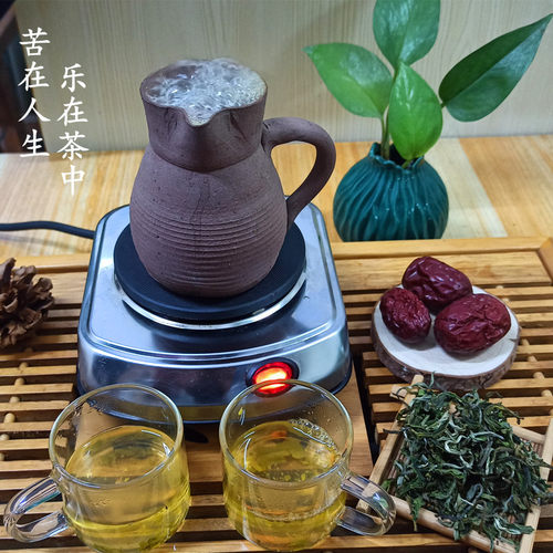 木柄手工粗陶甘肃罐罐茶沙土罐