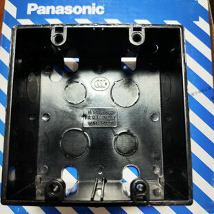 Panasonic松下原装墙壁盒120暗装预埋大面板暗盒WNC5921随机发货