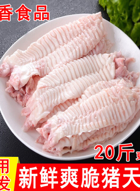 新鲜猪天梯猪牙板20斤/箱冷冻猪天板猪天堂猪牙梗火锅烧烤食材1斤