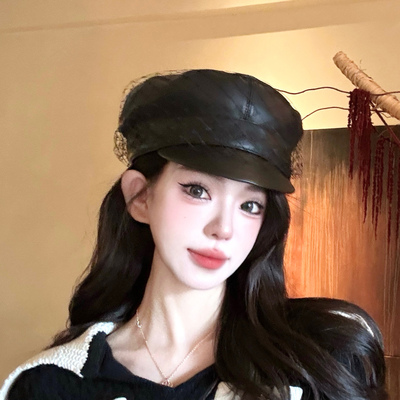 出游八角帽八角帽女秋冬