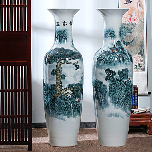 419景德镇陶瓷器落地手工手绘