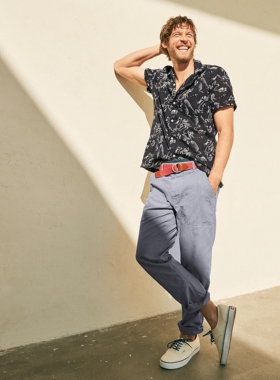 J.crew复刻OG107军裤直筒VINTAGE麻复古军事风工装休闲裤男JCREW