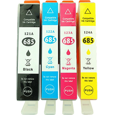 Won适用惠普3525墨水盒HP685惠普4615墨盒HP DeskJet 4625打印墨盒 惠普5525一体机墨盒 惠普打印机6525墨盒