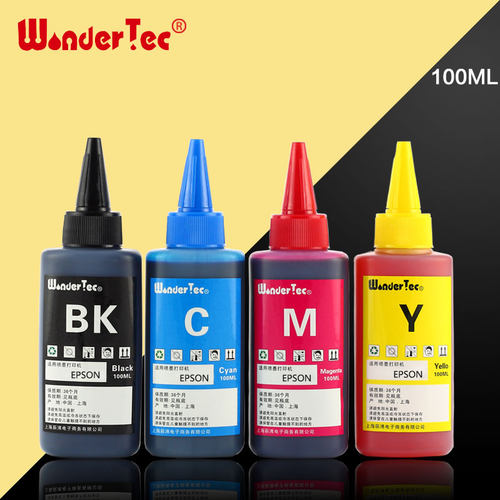 Wondertect适用爱普生L351墨水 L330黑色墨水 EpsonL350墨水L358 L551 L558 L363 L365打印机墨水672通用墨水