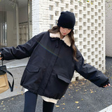 【现货】羊羔毛翻领羽绒内胆派克服157-8862-P235-K348，女装派克服，浙宝157（原165A）