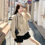 【现货】设计感短款风衣外套157-2222-P155K228，女装短外套，浙宝157（原165A）