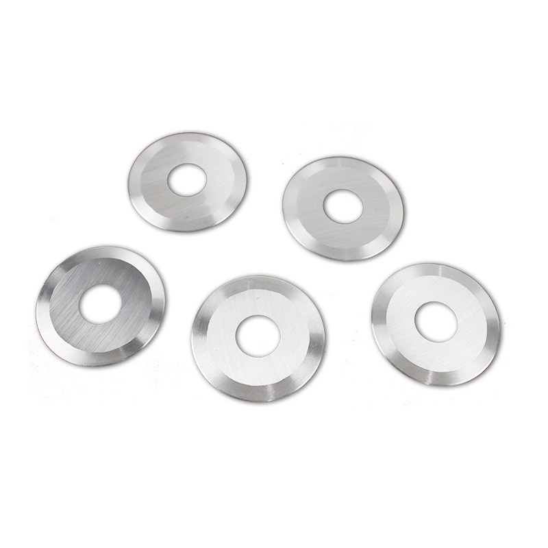 圆形刀片大圆刀钨钢分切圆刀片切捆条胶带纸管塑料分条刀片高速网