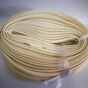 黄腊管高温管 玻璃纤维定纹管 耐高温套管 绝缘管 阻燃管 玻纤管