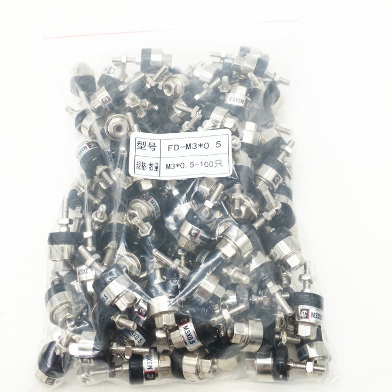 亚德客型气缸浮动接头F-M3X050F F-M4X070F F-M5X080F F-M6X100F