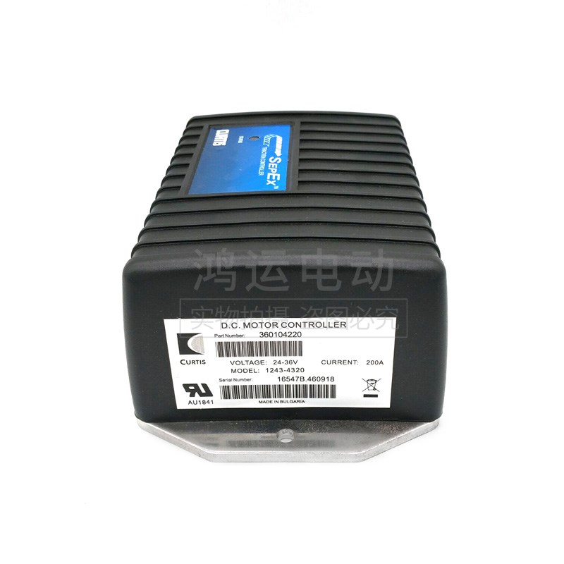 柯蒂斯 CURTIS 原装1243-4320直流他励电动叉车控制器24-36V 300A