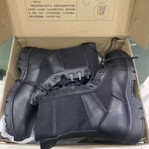 际华新款作战训靴超轻高帮防护靴女防水训练靴防穿刺户外靴男大码