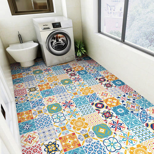 自粘瓷砖贴纸卫生间出租屋改造