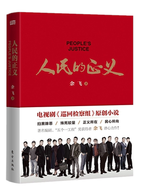 正版现货 人民的正义 余飞 著电视剧《巡回检察组》原著小说 东方出版社人民的名义2系列图书 影视小说新时代检察官精神