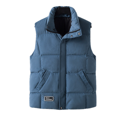 13青少年羽绒棉马甲14大童男孩15初中高中学生16岁秋冬季马夹外套