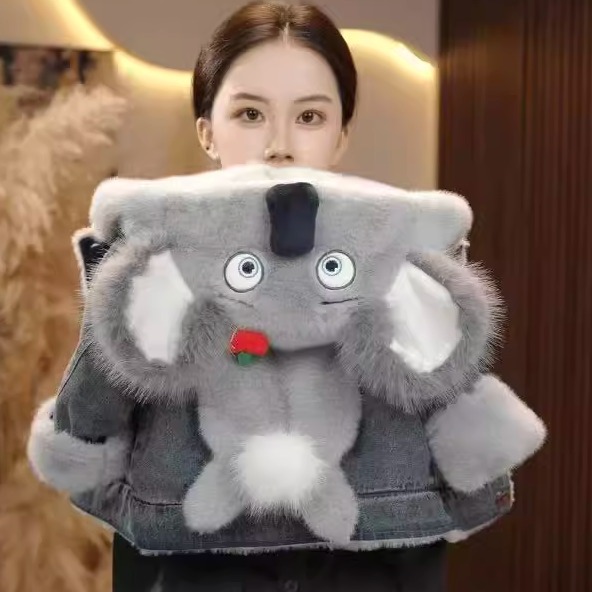 男童加绒外套2025新款韩版儿童加厚保暖上衣中小童秋冬款毛毛衣潮