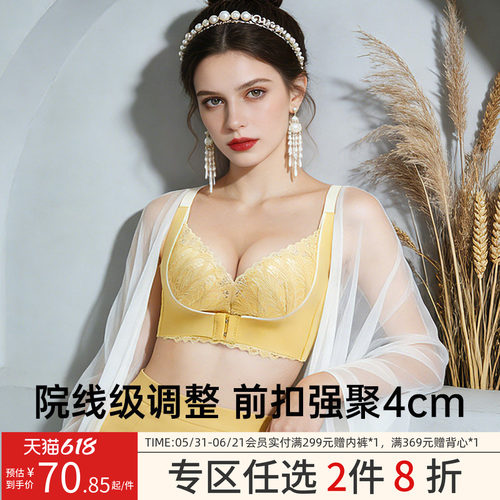 润微无钢圈小胸聚拢文胸