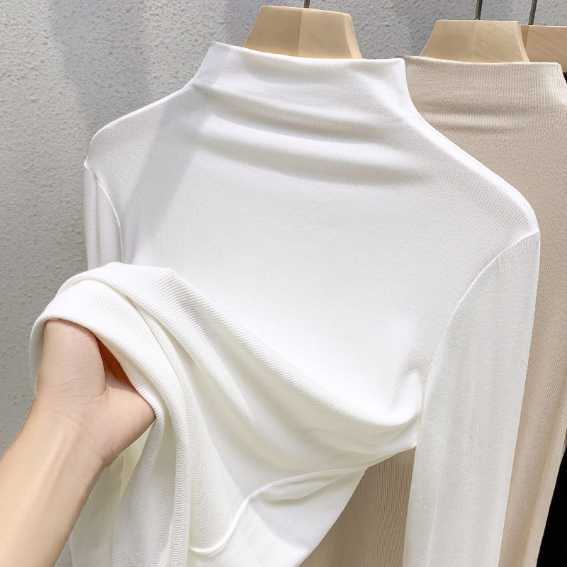 莫代尔半高领拉丁练功服舞蹈打底