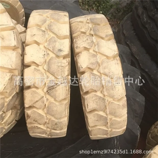 12现货 500 650 白色环保叉车实心轮胎 700