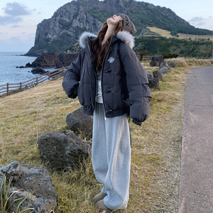 2574kp325k478灰色羽绒服图片