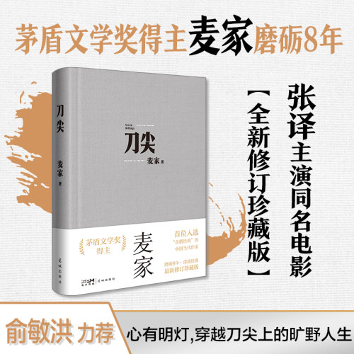 刀尖麦家谍战长篇小说