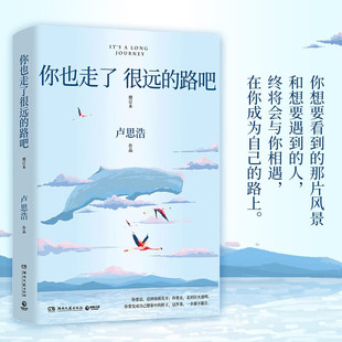 20个触动人心 卢思浩畅销5年增订本新增2万余字4篇文章 青春故事 关于特殊时期成长 书籍 你也走了很远 勇气励志故事正版 路吧