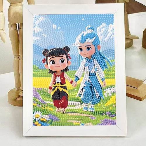 2025爆款钻石画手工儿童益智玩具