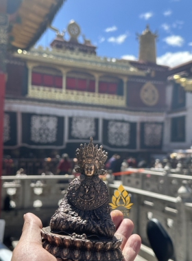 红铜紫铜大昭释迦牟尼佛觉卧佛觉沃佛12岁等身像藏传佛像供奉摆