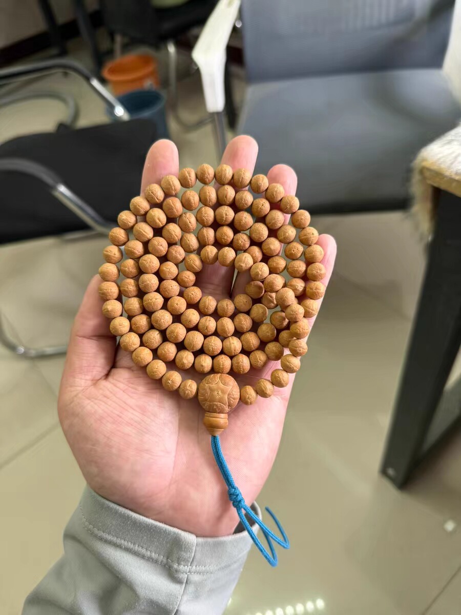 尼泊尔凤眼菩提9mm姜黄皮高油密正眼精挑同树籽无修无漏