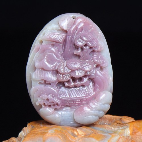 天然盐源玛瑙吊坠捡漏款