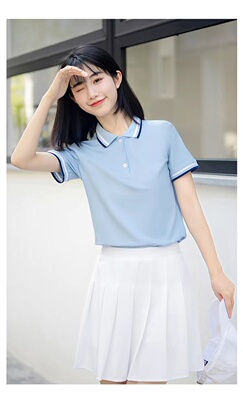 POLO衫幼师订制短袖早教中心夏季