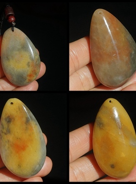 彩玉水滴原石永恒纯真爱情金丝玉