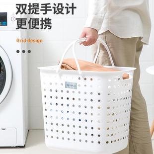 放衣服框神器脏衣篓手提 脏衣篮家用洗衣篮子脏衣服衣篓收纳筐日式