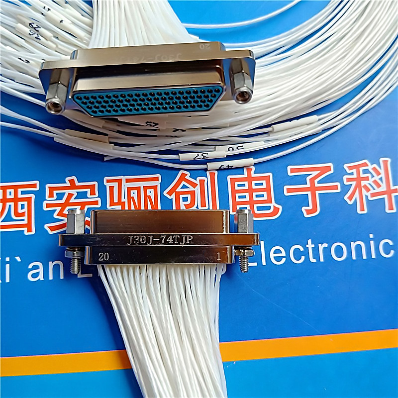 J30J-74TJP74ZKL带线矩形连接器