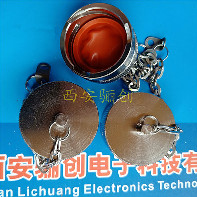 YW122圆形连接器 YW122F01插座 网口 金属防尘盖 YW122F01L  咨询