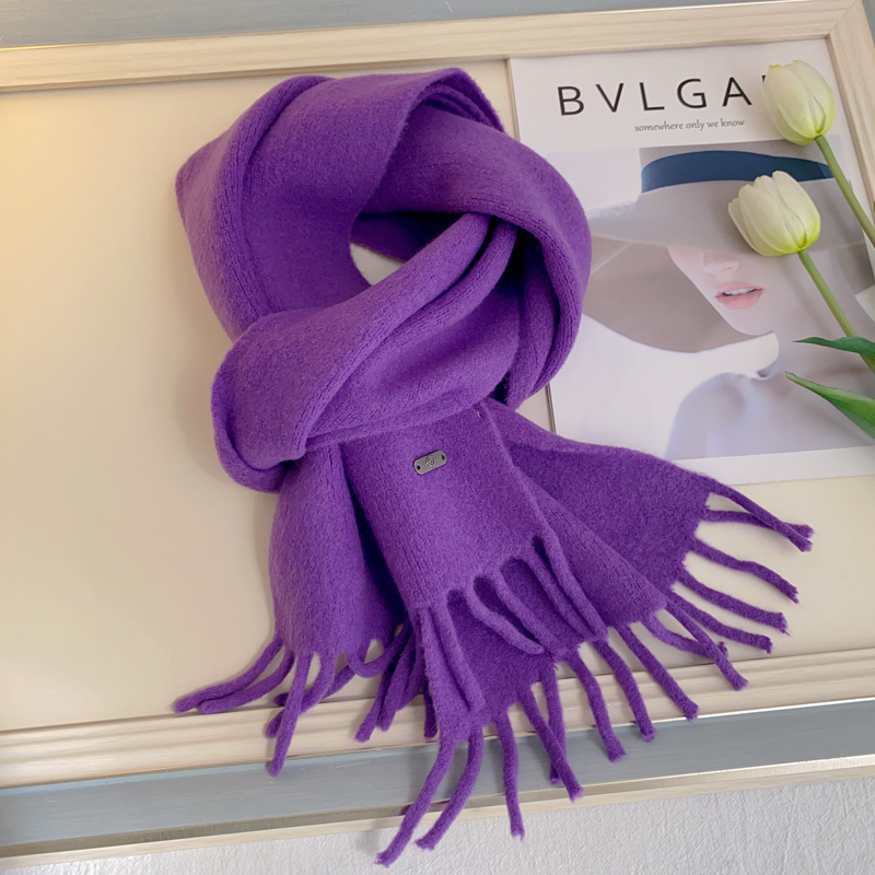 彼安楚秋冬流苏减龄男女羊毛围巾