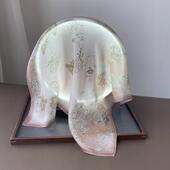 杭州丝绸真丝小方巾女夏季 百搭防晒护颈小领巾丝巾送妈妈围巾 薄款