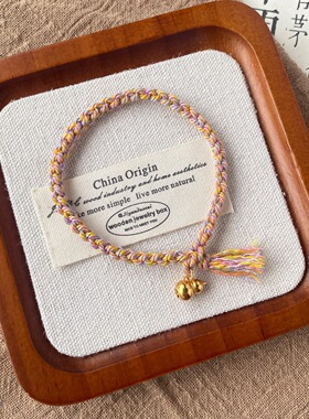 【平安福禄】S925纯银葫芦编织手链女精编新中式手绳国风文创手作