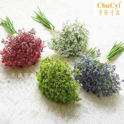 结婚花球手捧花满天星素材模板 结婚花球手捧花满天星图片下载 小麦优选