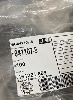 MG641107-5  KET  汽车连接器   原厂原装
