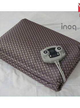 韩国电热毯Inoqarden品牌8档碳纤维纯棉电褥子革面防1水电褥革面0