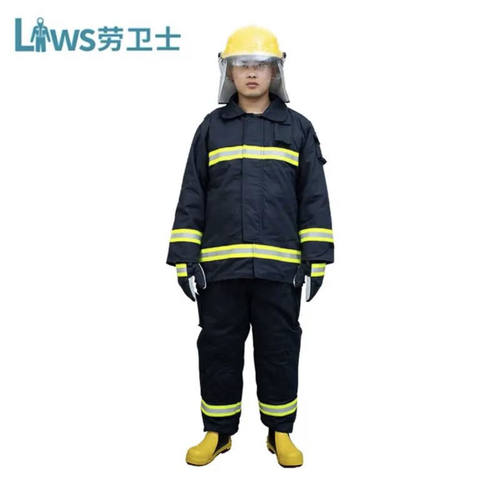 劳卫士XF-LWS-004消防灭火防护服套装消防用防火阻燃战斗服02款消