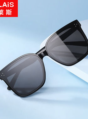 普莱斯pulais墨镜男太阳镜男女偏光开车眼镜BC-102黑色