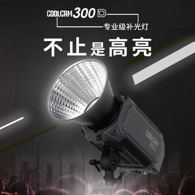 利帅固金300D/300X直播补光灯led摄影灯常亮拍摄灯影棚采访视频灯