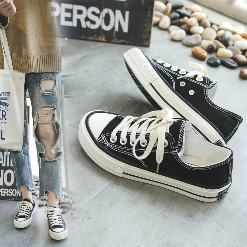 canvas Women's Shoes student 2022 summer new pattern Korean Edition ulzzang Versatile Cloth shoes Explosive money ins White shoesin the Women's Shoes, Canvas shoes  category - from Buy2taobao.com to provide professional Taobao agent buy service