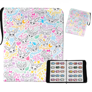 适用宝可梦明耀之星卡册大容量星光一弹卡盘收藏册儿童卡牌收纳册