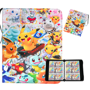 PTCG卡册精灵宝可梦大容量捷拉奥拉喵喵仙子收纳册精灵卡牌收藏册