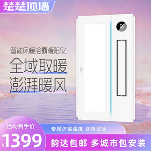 楚楚浴霸灯集成吊顶卫生间取暖排气扇照明一体式风暖暖风机3060-5