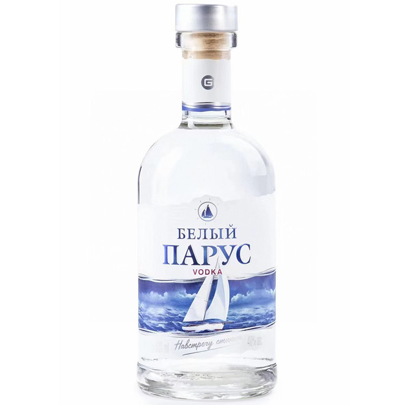 白帆伏特加果酒洋酒俄罗斯进口